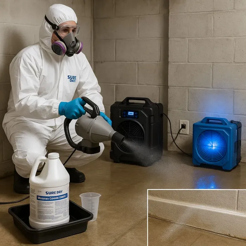 Sanitization and Odor Removal process in Oostburg, WI
