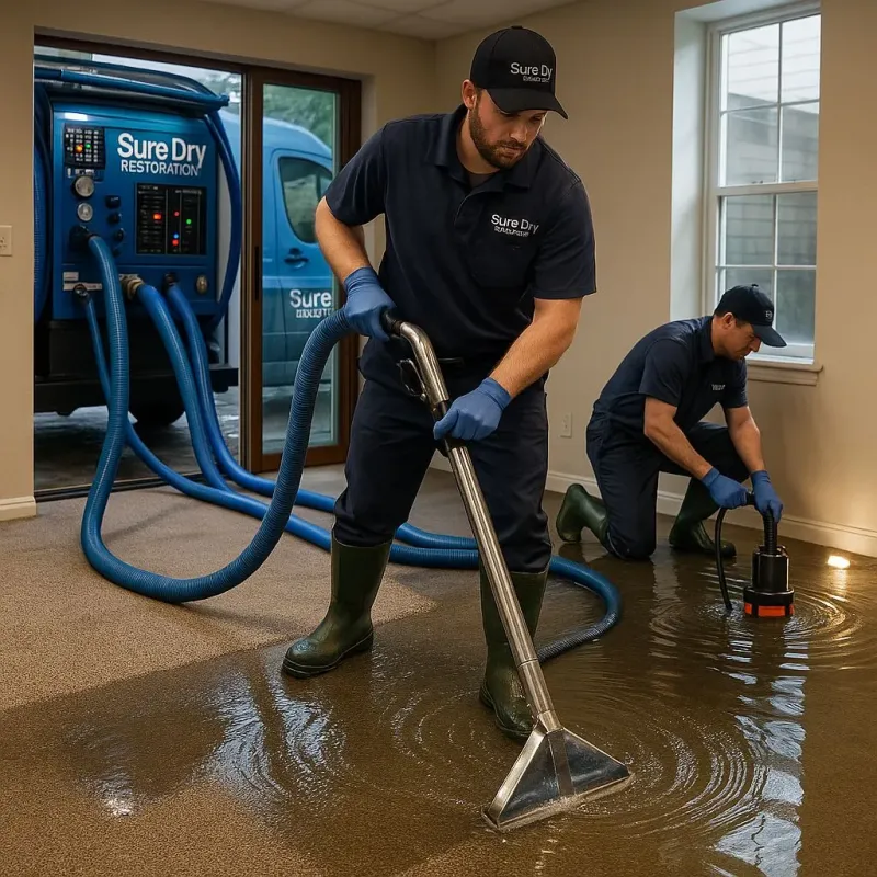 Water Extraction and Removal process in Oostburg, WI